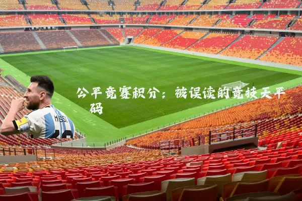公平竞赛积分:被误读的竞技天平砝码